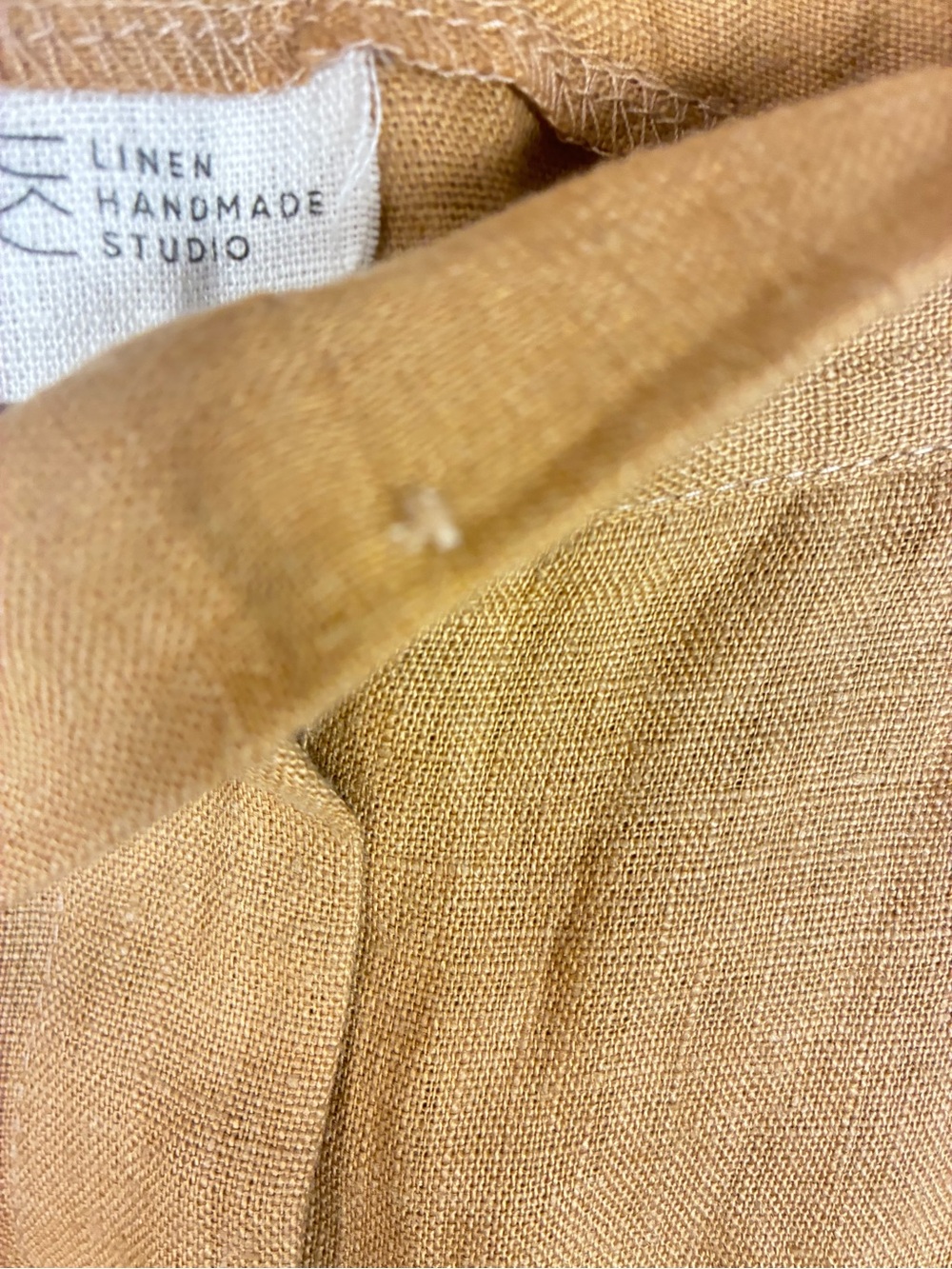 Linen Handmade Studio Lithuania Pleated High Waisted Pants - Picture 7 of 11